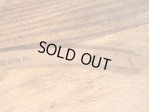 アメリカの企業物のアンティークのウッドハンガー