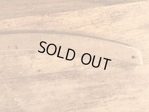 アメリカの企業物のアンティークのウッドハンガー