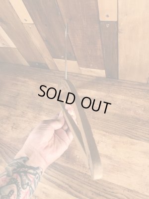 アメリカのアドバタイジング物のアンティークのウッドハンガー