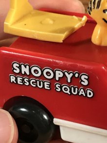 他の写真2: Aviva Charlie Brown “Snoopy's Rescue Squad” Car Toy　スヌーピー　ビンテージ　カートイ　チャーリーブラウン　70〜80年代