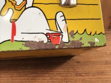 他の写真2: Thermos Peanuts Snoopy Metal Lunch Box & Thermo Bottle Set　スヌーピー　ビンテージ　ランチボックス＆水筒セット　60年代