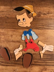 他の写真2: Playskool Disney “Pinocchio” Wooden Puzzle　ピノキオ　ビンテージ　パズル　ディズニー　70年代