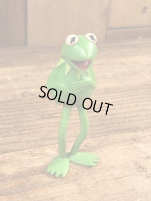 マペットショウのカーミットのビンテージフィギュア