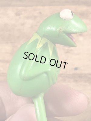 マペットショウのカーミットのビンテージフィギュア