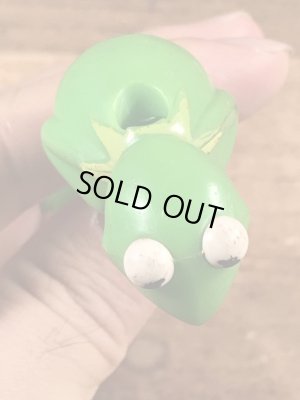 マペットショウのカーミットのビンテージフィギュア