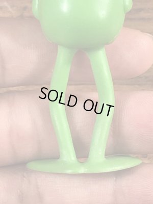 マペットショウのカーミットのヴィンテージフィギュア