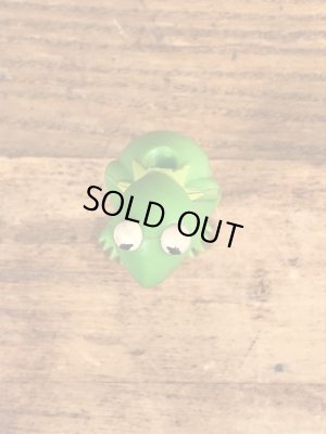 マペットショウのカーミットのビンテージフィギュア