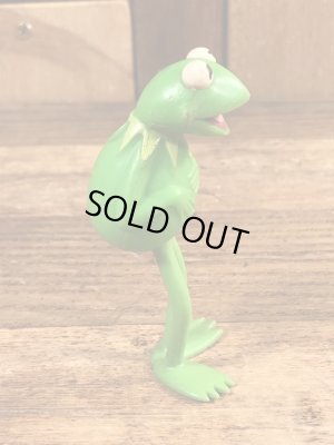 マペットショウのカーミットのビンテージフィギュア