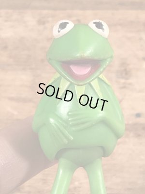 マペットショウのカーミットのビンテージフィギュア