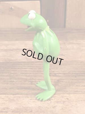 マペットショウのカーミットのヴィンテージフィギュア