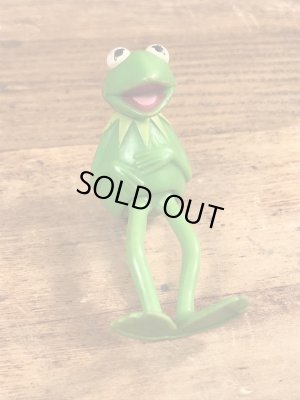 マペットショウのカーミットのビンテージフィギュア