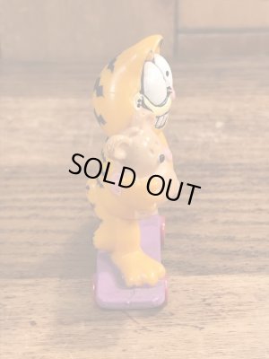 ガーフィールドのスケートボードのビンテージPVCフィギュア