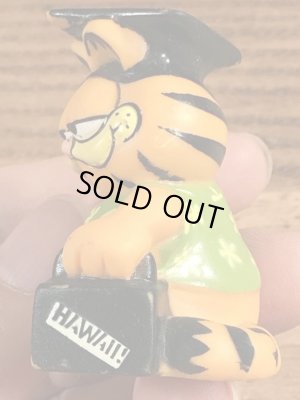 ガーフィールドのハワイのヴィンテージビニールフィギュア