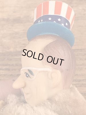 ジョージブッシュ元大統領のビンテージクリップ人形