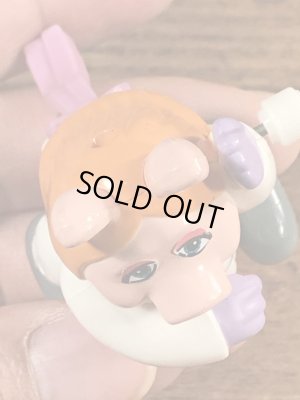 マペットショウのミスピギーのビンテージぜんまい式トイ