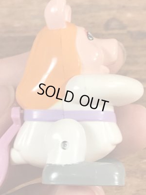 マペットショウのミスピギーのビンテージぜんまい式トイ