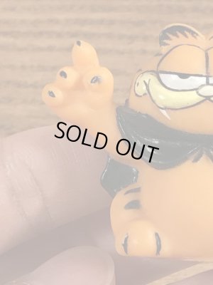 ガーフィールドのドラキュラのヴィンテージビニールフィギュア