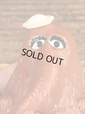 セサミストリートのスナッフィーのビンテージミニカー