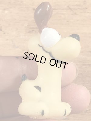 ガーフィールドのオーディーのヴィンテージソフビ人形