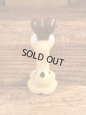 ガーフィールドのオーディーのヴィンテージソフビ人形