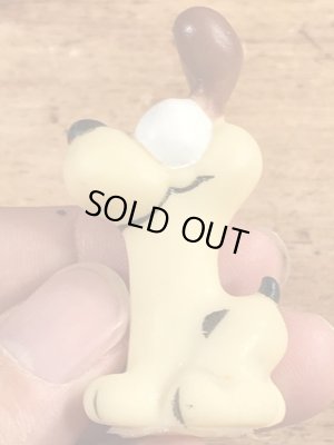 ガーフィールドのオーディーのヴィンテージソフビ人形