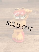 Paws Garfield “Luv Ya” PVC Figure　ガーフィールド　ビンテージ　PVCフィギュア　90年代