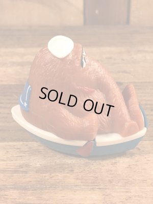 セサミストリートのスナッフィーのビンテージミニカー