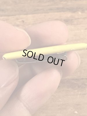 パックマンの四角のビンテージ缶バッジ