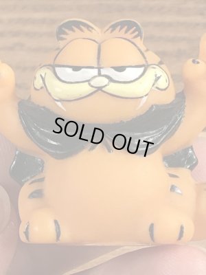 ガーフィールドのドラキュラのビンテージソフビ人形