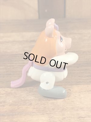 マペットショウのミスピギーのビンテージぜんまい式トイ