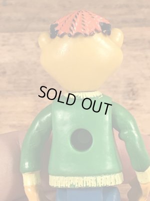 フィッシャープライス社製のスクーターのビンテージフィギュア