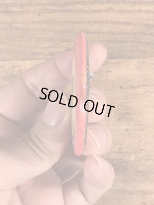 スマーフのI Hate Homework!のメッセージが書かれたビンテージ缶バッジ