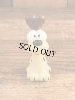 ガーフィールドのオーディーのヴィンテージソフビ人形