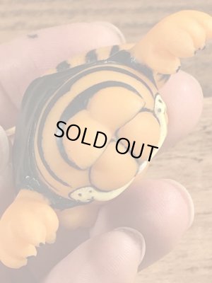 ガーフィールドのドラキュラのビンテージソフビ人形