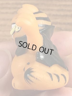 ガーフィールドのドラキュラのヴィンテージビニールフィギュア