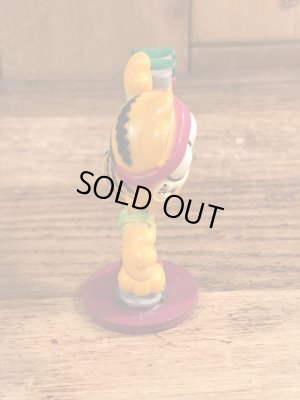 ガーフィールドのローラースケートのビンテージPVCフィギュア