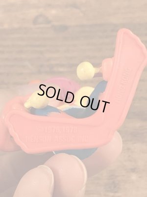 マペットショウのアニマルのヴィンテージフィギュア