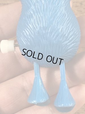 セサミストリートのクッキーモンスターのヴィンテージぜんまいフィギュア