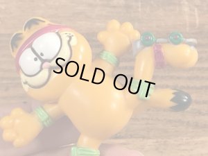 ガーフィールドのローラースケートのビンテージPVCフィギュア