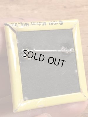 パックマンの四角いヴィンテージ缶バッチ