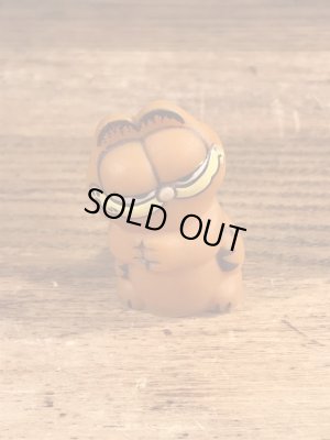 ガーフィールドのビニール製のビンテージフィギュア