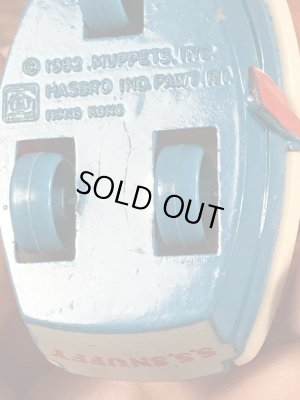 セサミストリートのスナッフィーのヴィンテージカートイ