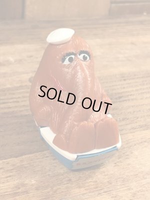 セサミストリートのスナッフィーのビンテージミニカー