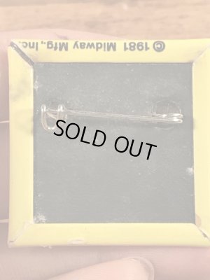 パックマンの四角いヴィンテージ缶バッチ