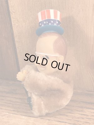 ジョージブッシュ元大統領のビンテージクリップ人形