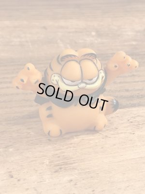 ガーフィールドのドラキュラのビンテージソフビ人形