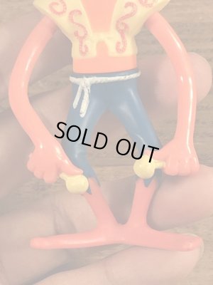 マペットショウのアニマルのヴィンテージフィギュア