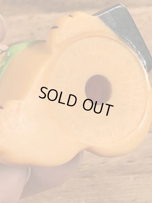 ガーフィールドの卒業生のビンテージソフビ人形