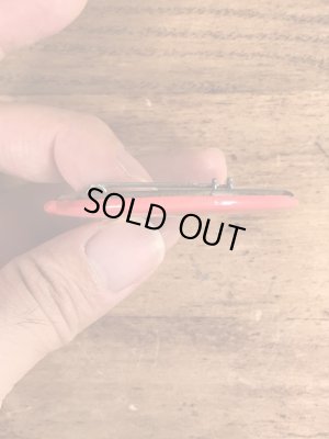 Smurfのメッセージが書かれたヴィンテージ缶バッチ