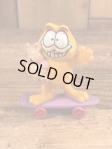 McDonald's Garfield “Skateboard” PVC Figure　ガーフィールド　ビンテージ　PVCフィギュア　ミールトイ　80年代